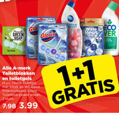  1 2 green soap feel good cleaning toiletblok clean fresh glorix ambi active gel fraicheur premium witte eco reus blauw action reiniger wc ocean lasting hygiene reiniging rose munt menthe kalkaanslag le calcaire merk toiletblokken toiletgel bleek eend power stuks 3.99 