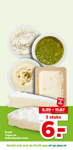  3 mix tapas buitenlandse kaas stuks plus.nl 
