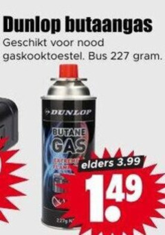  dunlop butaangas nood gaskooktoestel bus gas elders 3.99 