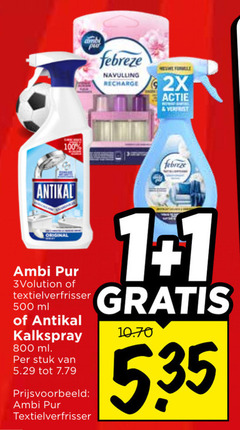  1 100 500 antikal original ambi pur ml stuk febreze navulling recharge 2x 