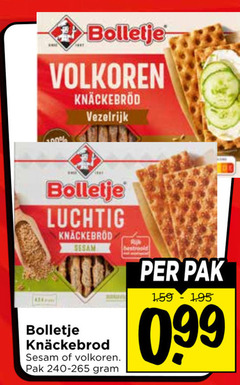  100 bolletje volkoren vezelrijk luchtig sesam pak bestrooid 