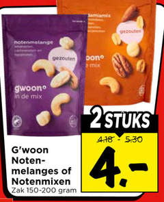  notenmelange mix gezouten noten melanges notenmixen zak don 2stuks 