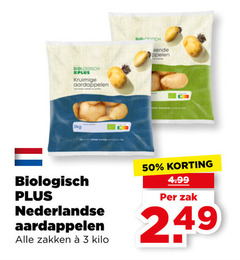  aardappelen 3 50 biologisch kruimige nederlandse zakken kilo zak 