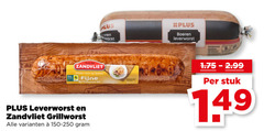  zandvliet brood fijne grillworst leverworst boeren stuk 