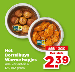  beter leven warme hapjes 125-182 stuk 