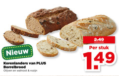  korenlanders borrelbrood olijven walnoot rozijn stuk 