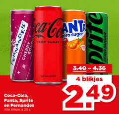  fanta coca-cola fernandes sprite cola frisdrank 4 25 zero sugar suriname cherry sparkling l coca blikjes irresistible taste calories 