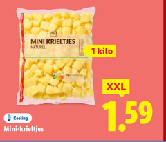  1 mini krieltjes naturel kilo koeling xxl 