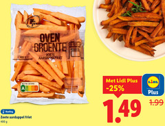  400 ge chef you oven groente zoete aardappelfriet nutri score koeling aardappel friet gold ogg 