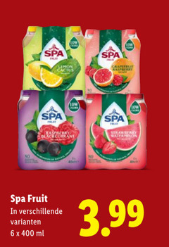  6 400 spa fruit lemon cactus grapefruit raspberry blackcurrant strawberry watermelon ml 3.99 