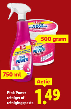  500 750 pink power badkamer schuimspray mousse ml le reiniger 