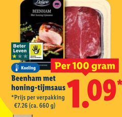  100 beter leven beenham honing koeling ca. 