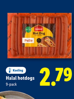 9 koeling halal hotdogs pack kama hot dog 