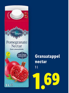  11 25 pomegranate nectar from concentrate fruit content granaatappel 