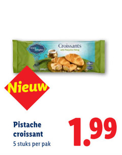  5 croissants pistache croissant stuks pak 