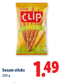  200 suikerbruintjes clip sesam sticks 