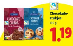  100 200 chocolate dark belbake chunks fairtrade chocolade stukjes 