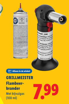  100 pan art no. grillmeister brander ml 