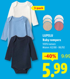 klik op dit plaatje voor een vergroting en voor vergelijkbare aanbiedingen gerelateerd aan
3 100 pack lupilu baby rompers katoen maten 5.99 3 100 pack lupilu baby rompers katoen maten 5.99