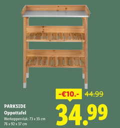  35 parkside oppottafel werkoppervlak cm 