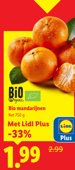  mandarijnen 750 bio organic 