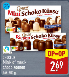  12 32 fairtrade mini schoko leckere nutri score riesen maxi choco zoenen 