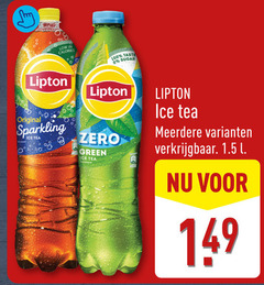  lipton ice tea 100 taste sugar original sparkling zero green meerdere l 