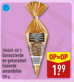  200 trader geroosterde amandelen almondos 