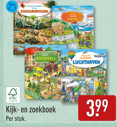  2 zoekboek dinosaurussen stefan dieren boerderij luchthaven fsc www.fsc.org stuk 