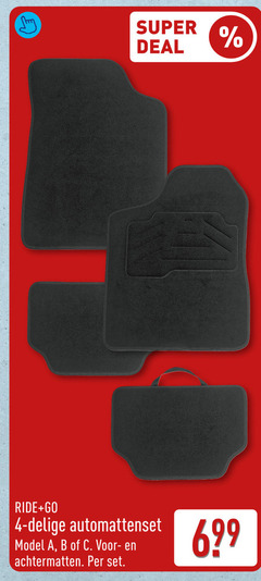  4 super deal ride go automattenset model b achtermatten 00 