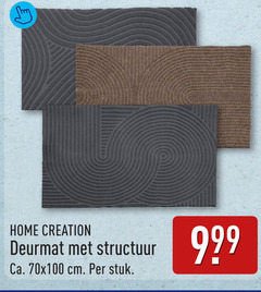  home creation deurmat structuur ca. cm stuk 
