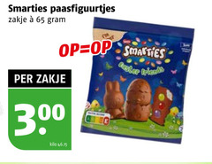  65 smarties paasfiguurtjes zakje 00 caster friends kilo 