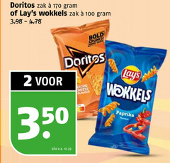  lays doritos chips zoutjes 2 100 350 zak wokkels bold crunch paprika kilo v.a. 