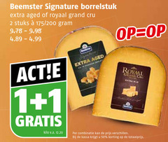  1 2 50 beemster signature aged royaal grand cru stuks 200 royal grano cr kilo combinatie kassa 