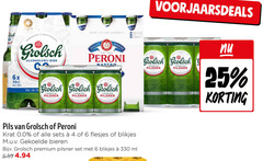  grolsch blikjes bier 4 6 25 33 330 0.0 bed award meesterschap alcoholvrij bottles italiana originale qualita peroni nastro 6x premium pilsner zachte end pils krat bieren ml 