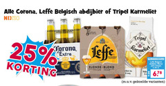  leffe karmeliet corona speciaalbieren krat bier 4 6 25 30 belgisch abdijbier tripel nix18 old mr. cerveza blonde blond pak 