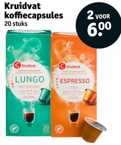 klik op dit plaatje voor een vergroting en voor vergelijkbare aanbiedingen gerelateerd aan
kruidvat huismerk koffiecups 2 20 koffiecapsules stuks aluminium capsules mcafee lungo espresso cups kruidvat huismerk koffiecups 2 20 koffiecapsules stuks aluminium capsules mcafee lungo espresso cups