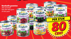  bonduelle groenteconserven 8 80 00 groenten blik duo pack erwten rode kidneybonen chilibonen haricots sauce linzen lentilles zwarte bonen crispy mais kikkererwten chiches stuk cent 