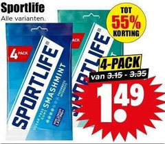  4 55 sportlife pack smashmint 