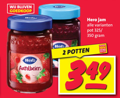  2 10 350 hero aardbeien potten jam pot 