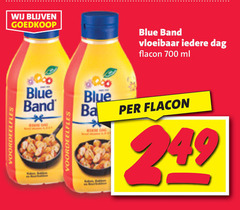  700 blue band vloeibaar dag flacon ml house 