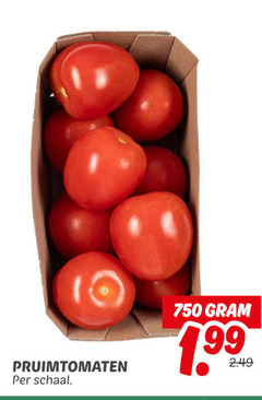  750 pruimtomaten schaal 