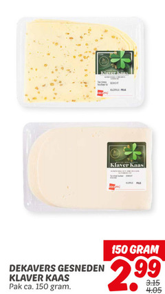  kaasplakken 150 klaver kaas gewicht to jong tennis tour dekavers gesneden pak ca. 