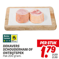  200 beter leven dekavers schouderham ontbijtspek pak stuk 