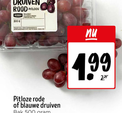  7 500 druiven rood pitloos jumbo klasse gekoeld verpakt supermarkten b.v. antwoordnummer pitloze rode blauwe bak 