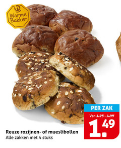 klik op dit plaatje voor een vergroting en voor vergelijkbare aanbiedingen gerelateerd aan
4 warme bakker rozijnen mueslibollen zakken stuks zak 4 warme bakker rozijnen mueslibollen zakken stuks zak
