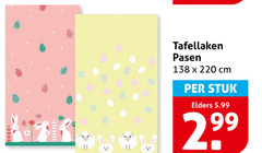  tafellaken pasen cm stuk elders 5.99 