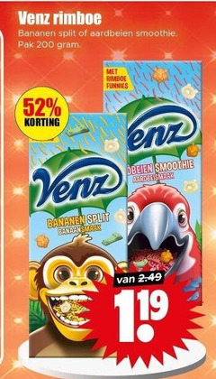 klik op dit plaatje voor een vergroting en voor vergelijkbare aanbiedingen gerelateerd aan
200 venz rimboe bananen split aardbeien smoothie pak funnies banaansmaak aardbeismaak 11 200 venz rimboe bananen split aardbeien smoothie pak funnies banaansmaak aardbeismaak 11