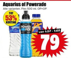  500 aquarius fles ml power 