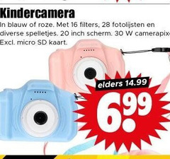  16 20 28 30 kindercamera blauw roze filters fotolijsten spelletjes scherm micro sd kaart elders 69 